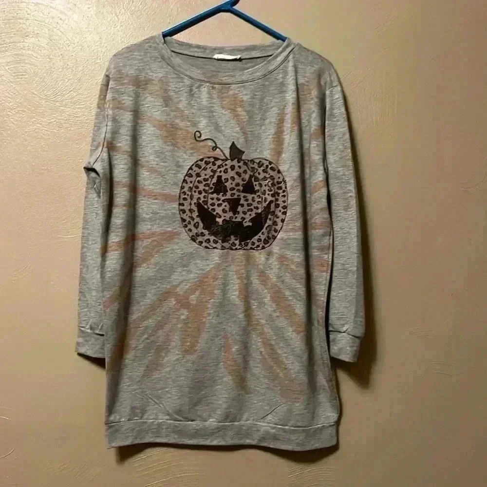 Long Sleeve Fall Pumpkin